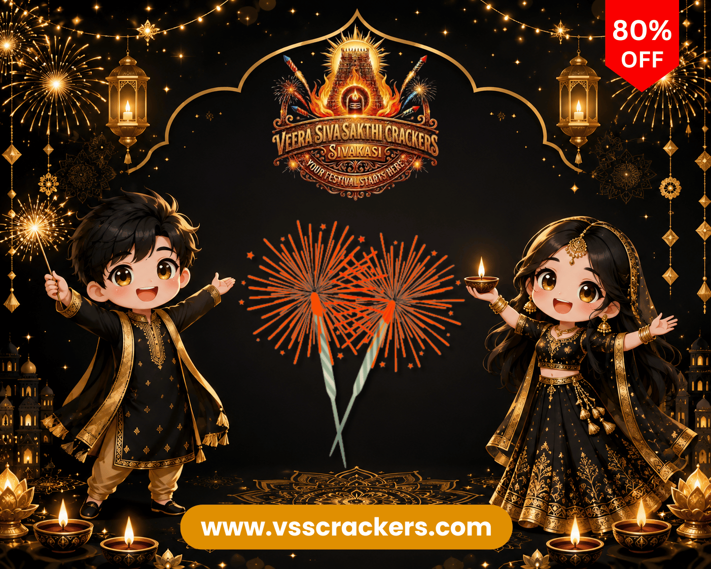Veera SivaSakthi Crackers Sivakasi - VSS Crackers - Annamalayar Agency Crackers – Sparklers